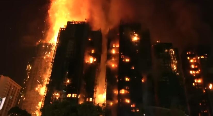 Rengeteg halottja van a hongkongi tűznek