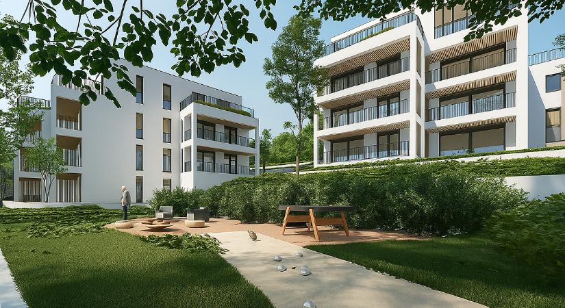 Mártonhegyen építenek luxus lakóparkot