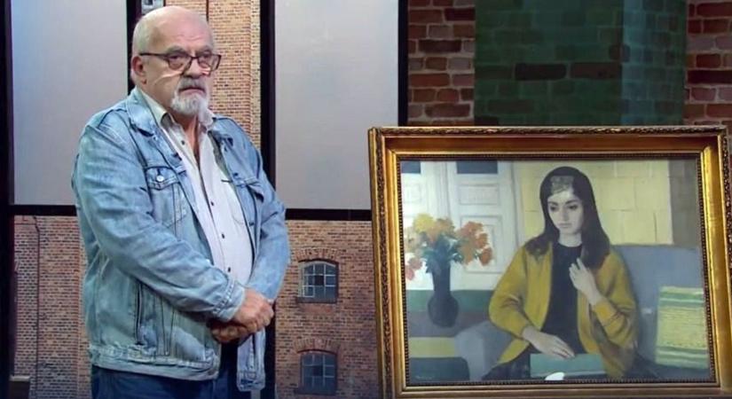 Munkácsy díjas festő művét vitte a Kincsvadászokba a győri férfi - videó