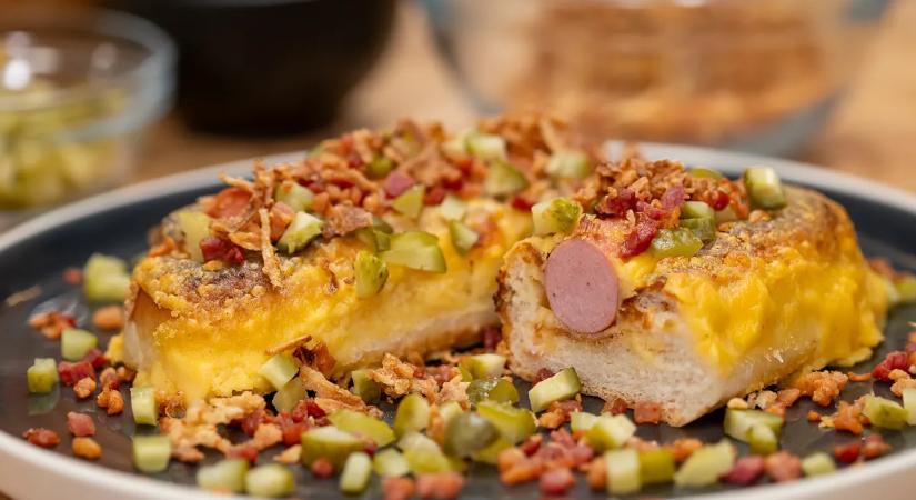 Street food nem csak gyerekeknek: sütőben sült hot dog