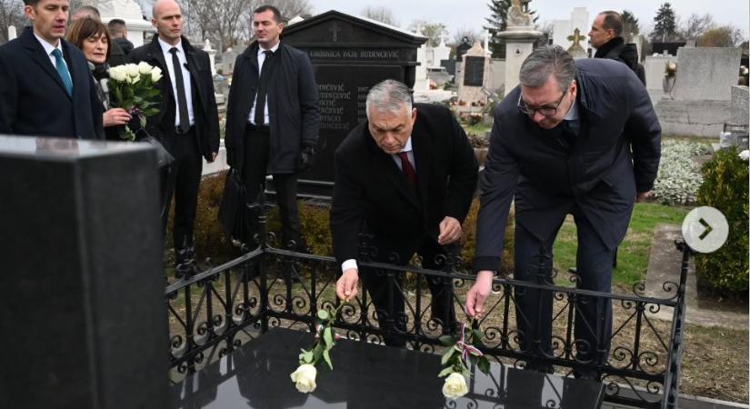 Vučić Orbánról: Barátságunkra akkor is büszkék leszünk, ha már nem leszünk hatalmon