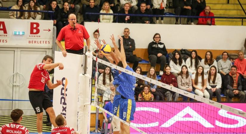 Megnyerte első hazai meccsét a szolnoki röplabdacsapat