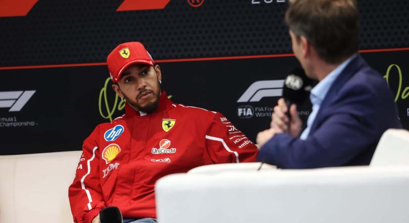 „Nincs bennem megbánás” – Hamilton kitart a Ferrari-projekt mellett
