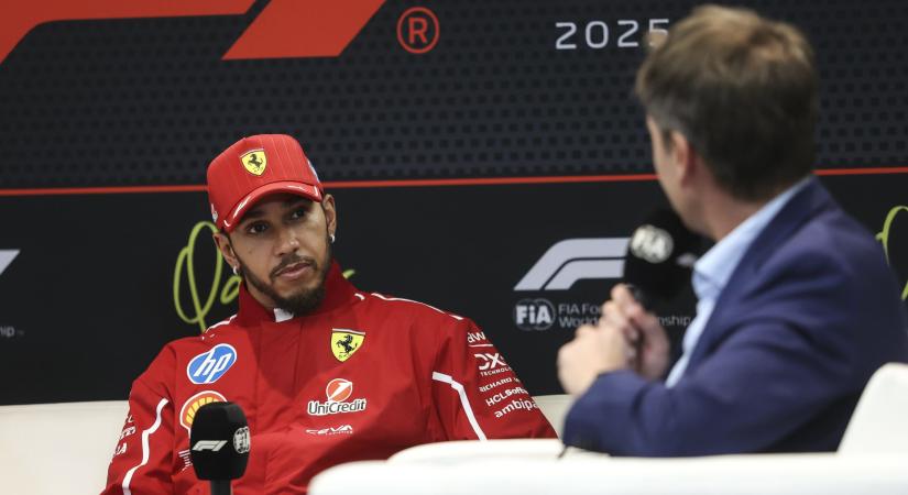 Hamilton „saját bevallása” szerint is frusztrált