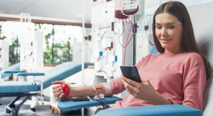 Mobilalkalmazással könnyítik a véradást