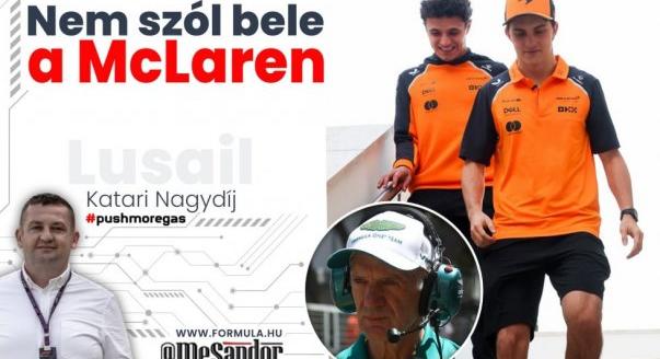 Helyszíni: Nem szól bele a McLaren