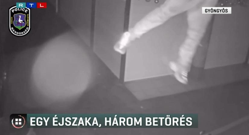Szinte csoda, hogy túlélte a bravúros mutatványt egy betörő Gyöngyösön - videó