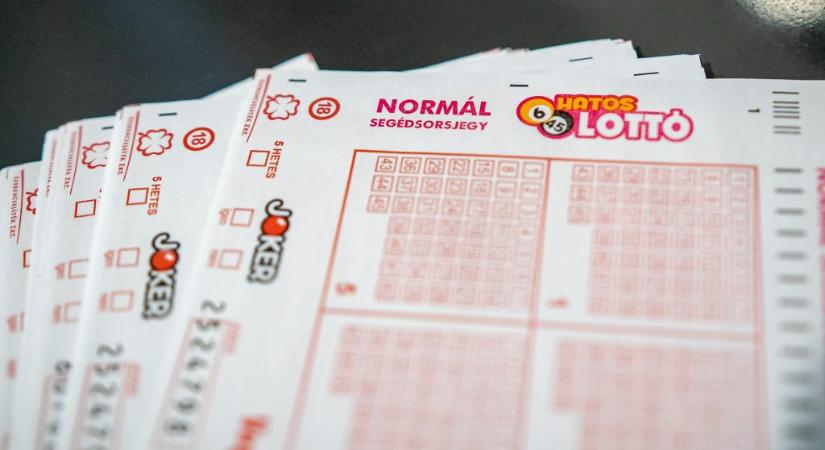 Itt vannak a hatos lottó e heti nyerőszámai