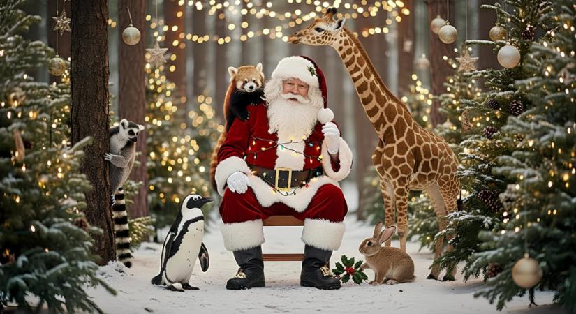 Jótékonysági ünnepi hétvégére várja a látogatókat a debreceni állatkert – adománnyal kedvezményes a belépő