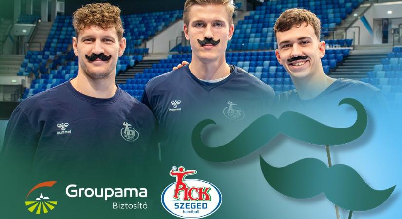 A férfiegészségért kampányolnak a szegedi kézilabdázók és a Groupama