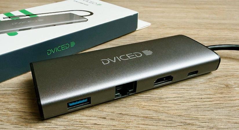 Dviced 9-in-1 USB HUB teszt: ha elfogytak a portok a laptopon