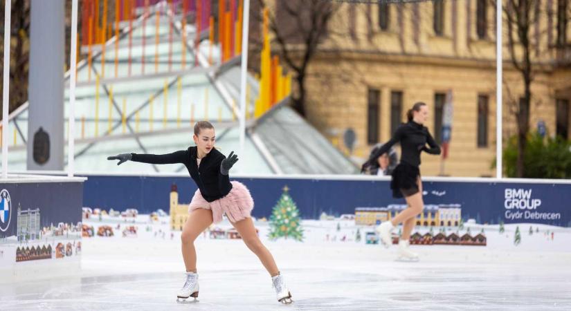 Magyar városban van Európa legszebb karácsonyi korcsolyapályája
