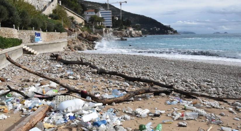 Szemét lepte el Dubrovnikot (Videó)
