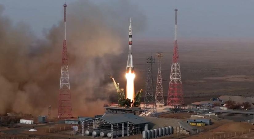 Megrongálódott a bajkonuri űrkikötő a Szojuz MSZ-28 startját követően