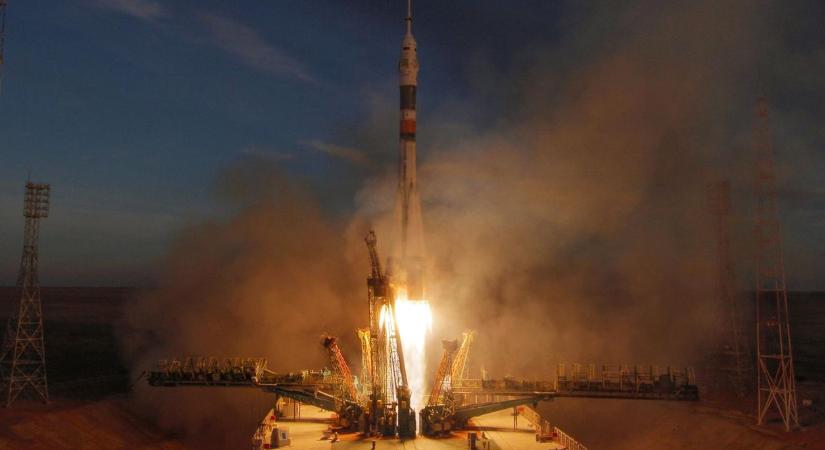 Megsérült az indítóállás, miután elindult a Szojuz űrhajó a Nemzetközi Űrállomásra