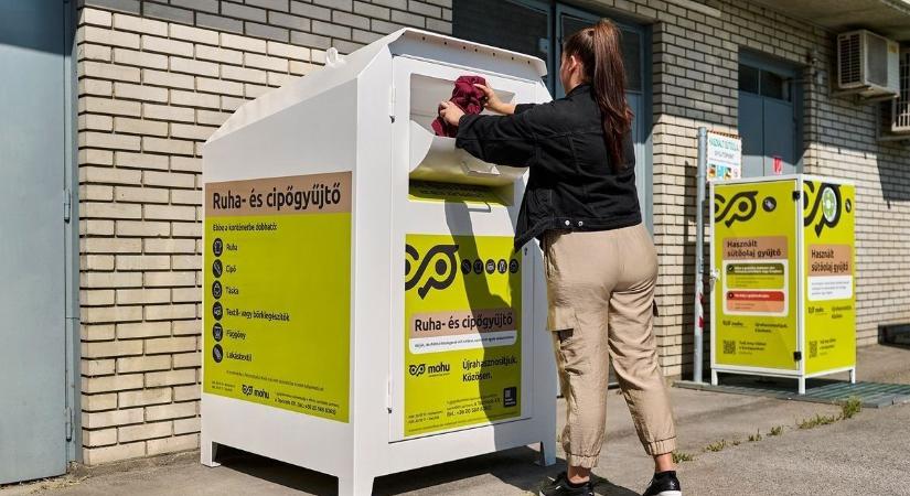 Döntött a közgyűlés: új textilgyűjtő konténerek jelennek meg Kecskemét utcáin