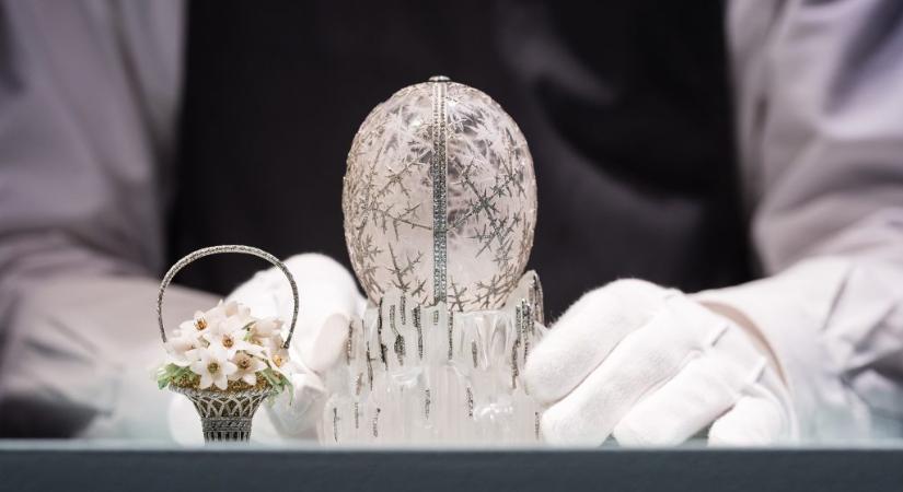 Súlyos milliárdokért cserélhet gazdát a cári család legszebb téli Fabergé-tojása