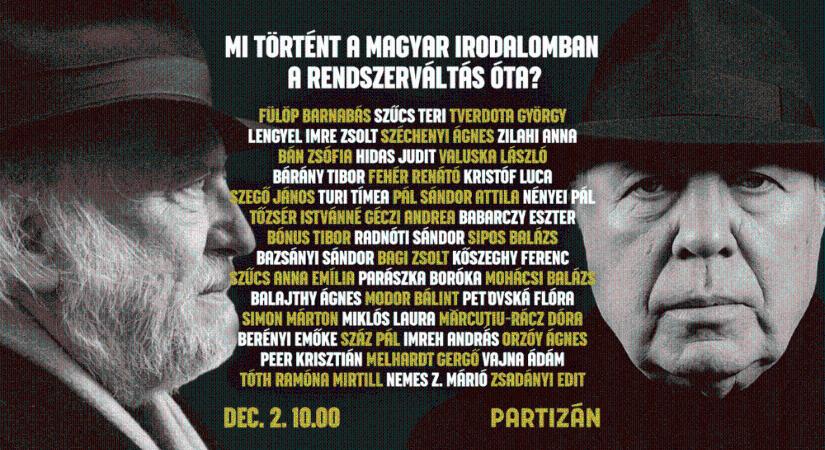 A magyar irodalmat ünnepli a Partizán