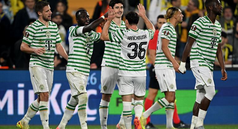 Három helyet rontott a Fradi, de még mindig El-nyolcaddöntőt érő helyen áll