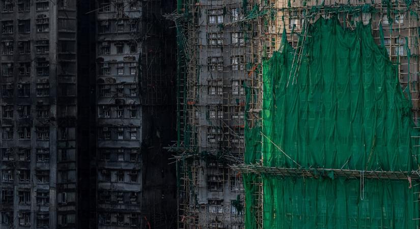 Legalább 128 halálos áldozata van a hongkongi tűznek