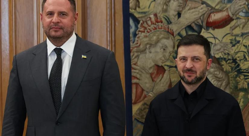 Házkutatást tartott az ukrán korrupcióellenes hivatal az Ukrán Elnöki Hivatal vezetőjénél