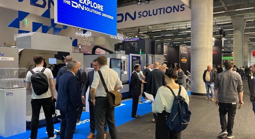 A DN Solutions bemutatta fémes additív gyártórendszereit a frankfurti „Formnext 2025” kiállításon