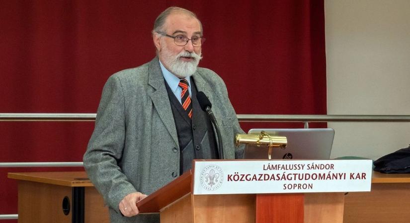Sopron díszpolgára 2025-ben: Faragó Sándor, a Soproni Egyetem rector emeritusa