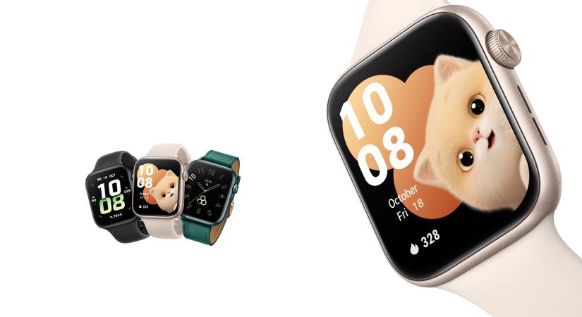 Nagy kijelzővel, GPS-szel és hosszú üzemidővel érkezett meg a Honor Watch X5