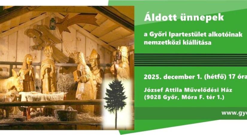 Győri Ipartestület alkotóinak nemzetközi kiállítása – megnyitó