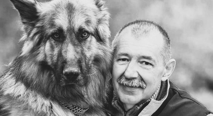 Megtört a szív: csütörtök este elhunyt a világhírű mentőkutyás, Lehoczki László