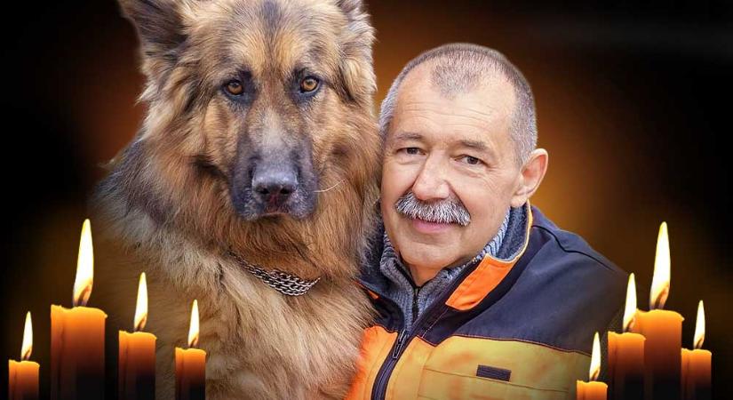 Meghalt Lehoczky László, Mancs egykori gazdája, a nemzetközileg elismert életmentő