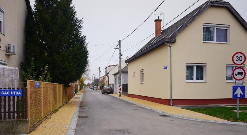 Több utca is megújult Hajdúszoboszlón