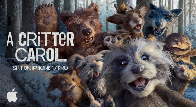 Elkszlt az Apple nnepi reklmfilmje, amit teljes egszben egy iPhone 17 Prval ksztettek