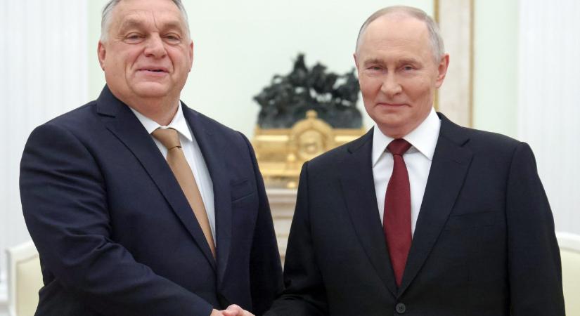 Putyin szerint "kiegyensúlyozott" Orbán álláspontja az ukrán kérdésben