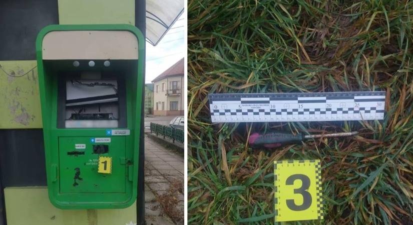 Három kiskorú fosztott ki egy fizetési terminált Kárpátalján
