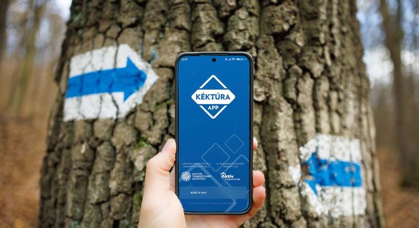 Kéktúra okostelefonnal - új lehetőség a digitális pecsétek gyűjtése
