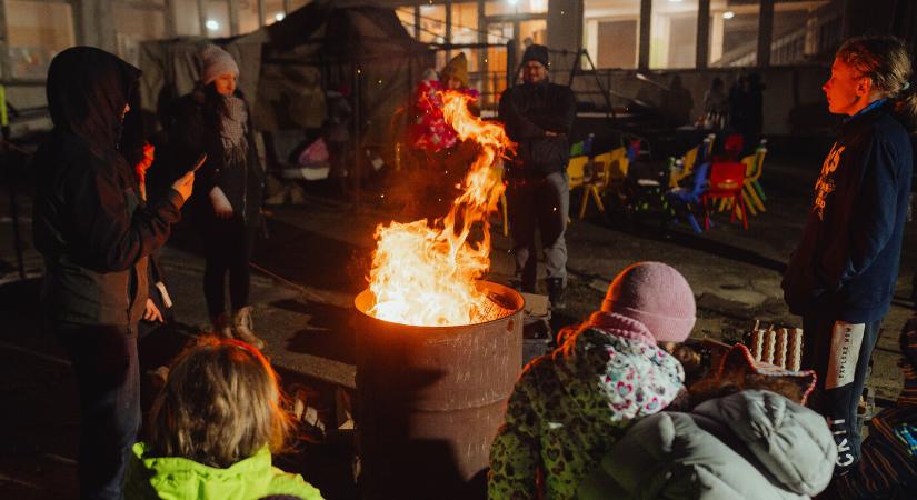 Kassán is felhívták a figyelmet a hajléktalanság súlyosbodó problémájára