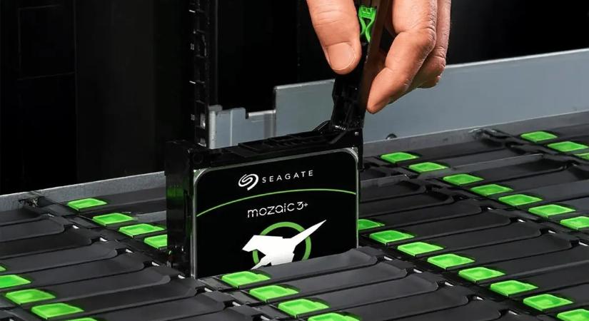 A Seagate új merevlemezkorong-prototípust készített, ami megnyitja az utat az 55 TB-os HAMR HDD-k előtt