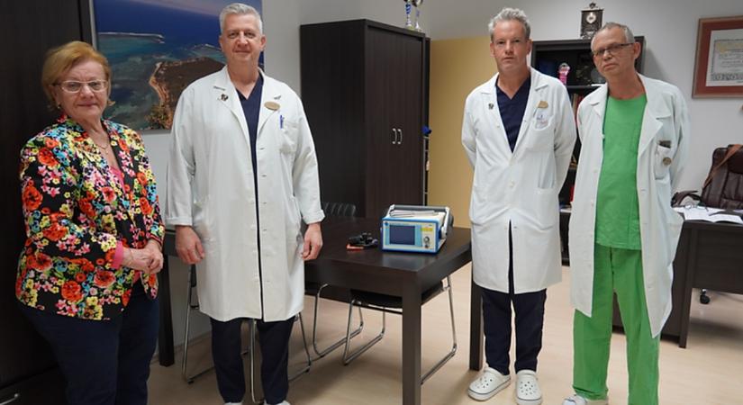 Csúcskategóriás gamma szonda rendszerrel bővítette eszközparkját a debreceni sebészeti klinika