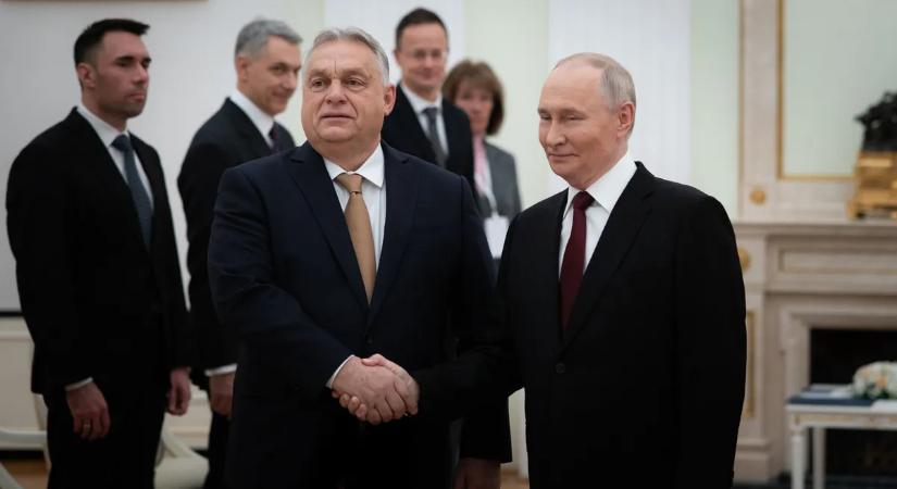 Orbán Viktor megmutatta, így zajlott a tárgyalás Moszkvában - Videó