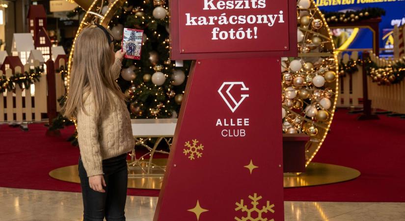 Karácsonyi Expressz és Díszműhely az Allee-ban