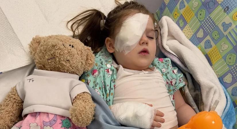 „A lányunk szeme órák alatt változott meg – a diagnózis sokkoló és könnyfakasztó volt”