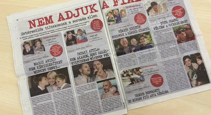 Óvodás és kisiskolás celebgyerekek elképzelt kényszersorozásával riogat a Bors