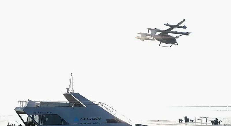 Megérkezett a világ első vízi vertiportja