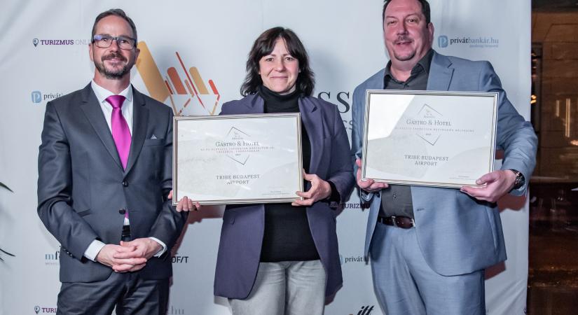 Többszörös győzelmet aratott a WING a TRIBE Budapest Airport Hotellel a Klasszis TopDesign versenyen