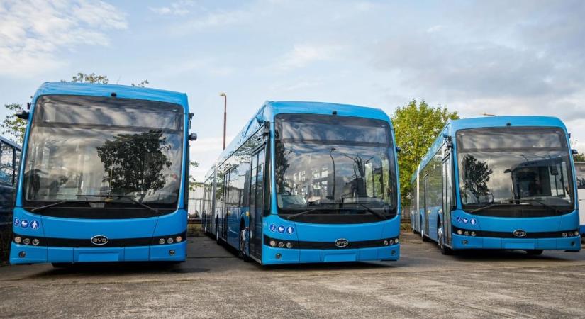 BKK: új elektromos BYD autóbuszok állnak forgalomba