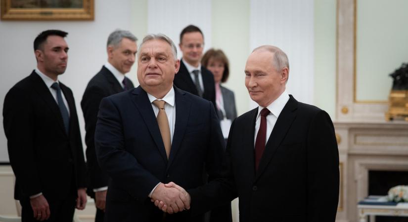 Putyin megdicsérte Orbán Viktort Moszkvában – ezt mondta az orosz elnök