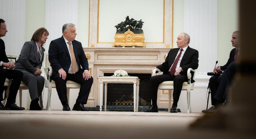 Telex: Fontos mondatot hagyott ki a tolmács a Putyin-Orbán-találkozón