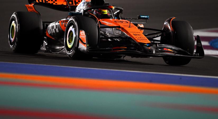 Piastrié az első vér Katarban, Verstappen küszködött