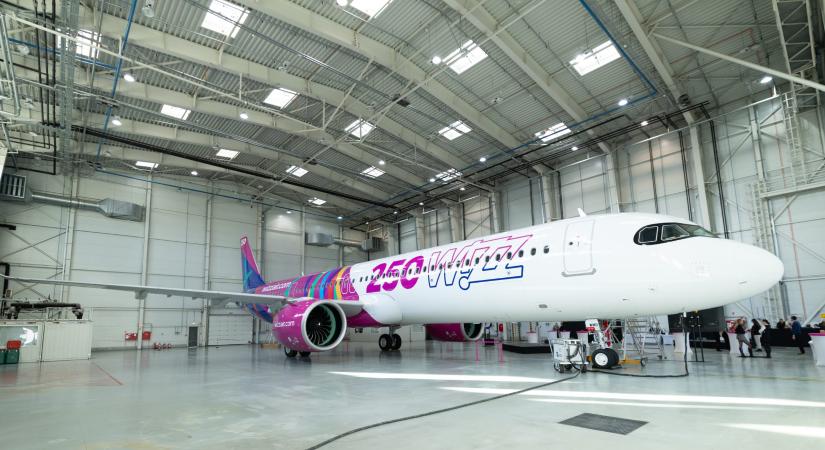 Megérkezett a Wizz Air 250. repülője, de 500-at akarnak